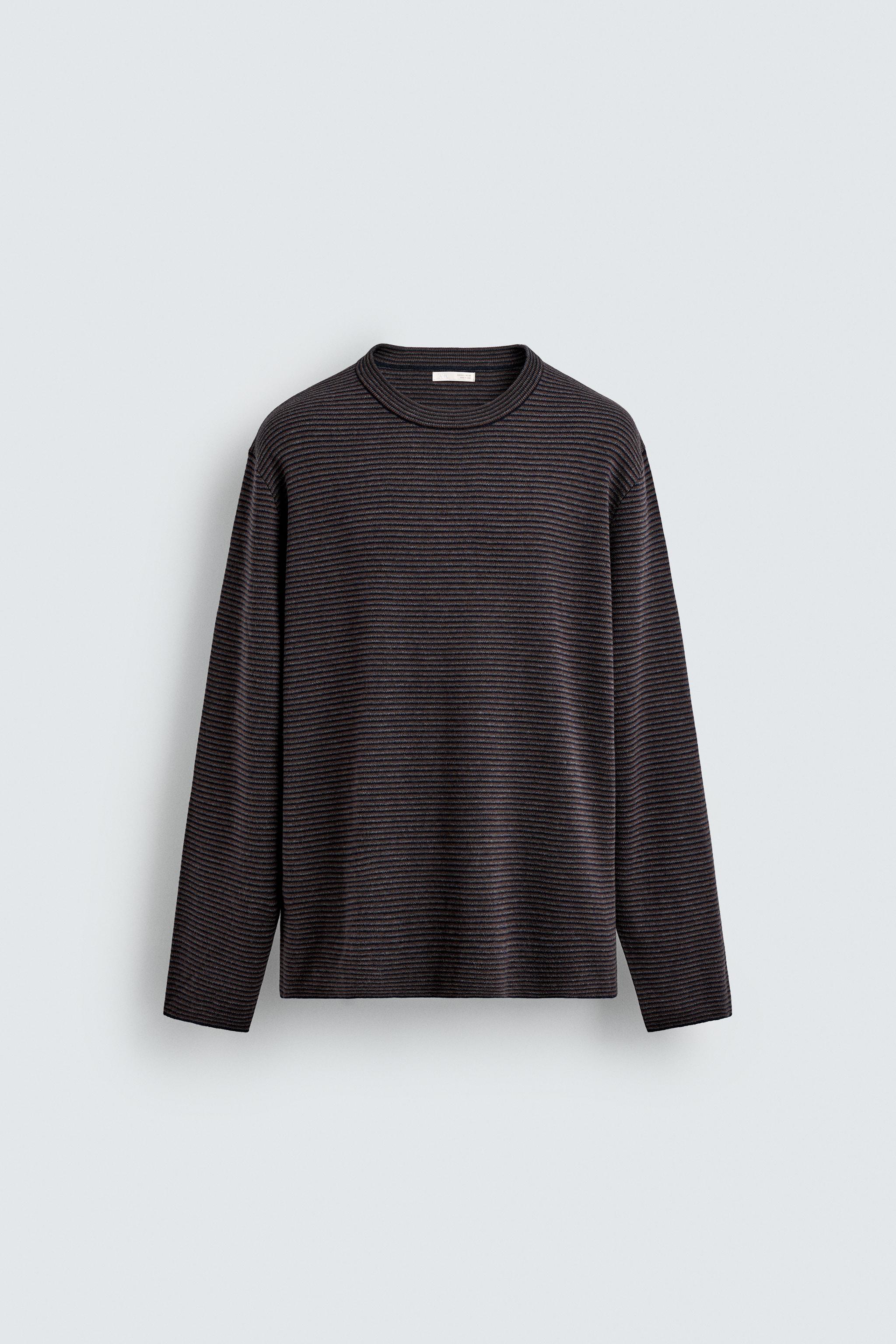 STRIPED JACQUARD SWEATER